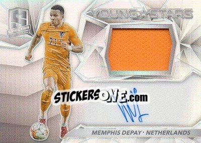 Sticker Memphis Depay - Spectra Soccer 2016 - Panini