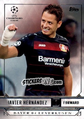 Figurina Javier Hernandez - UEFA Champions League Showcase 2016-2017 - Topps