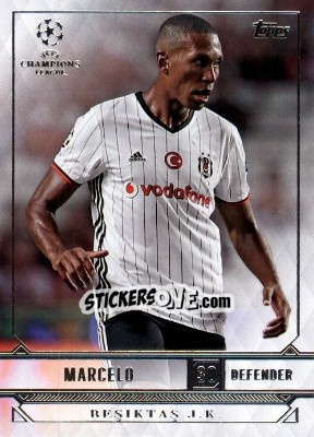 Sticker Marcelo - UEFA Champions League Showcase 2016-2017 n. 21 - Topps