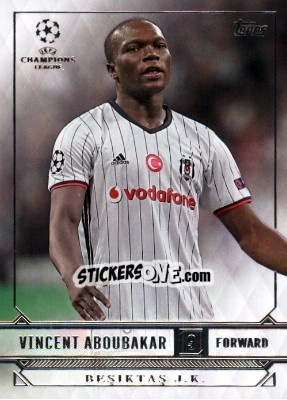 Sticker Vincent Aboubakar - UEFA Champions League Showcase 2016-2017 n. 22 - Topps