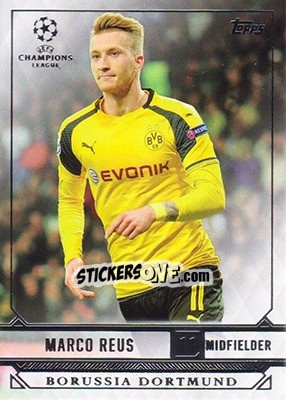 Sticker Marco Reus - UEFA Champions League Showcase 2016-2017 n. 28 - Topps
