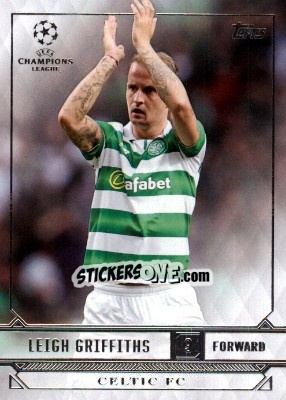 Sticker Leigh Griffiths - UEFA Champions League Showcase 2016-2017 n. 31 - Topps