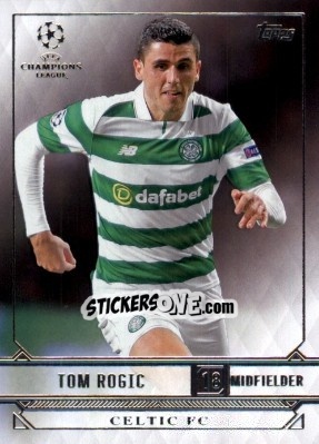 Sticker Tom Rogic - UEFA Champions League Showcase 2016-2017 n. 36 - Topps