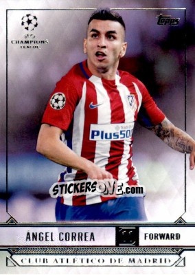 Sticker Angel Correa - UEFA Champions League Showcase 2016-2017 n. 42 - Topps