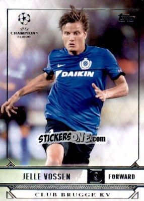 Sticker Jelle Vossen - UEFA Champions League Showcase 2016-2017 n. 47 - Topps