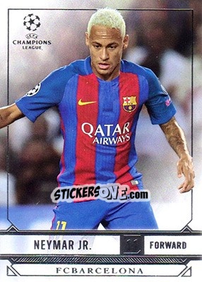 Sticker Neymar Jr - UEFA Champions League Showcase 2016-2017 - Topps