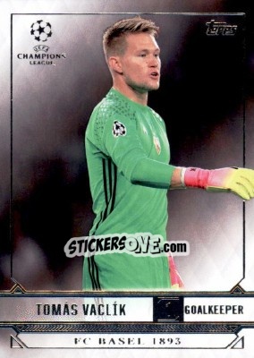 Sticker Tomas Vaclik - UEFA Champions League Showcase 2016-2017 n. 60 - Topps