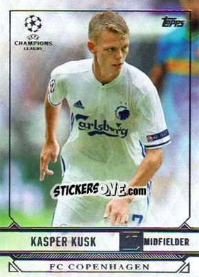 Cromo Kasper Kusk - UEFA Champions League Showcase 2016-2017 - Topps