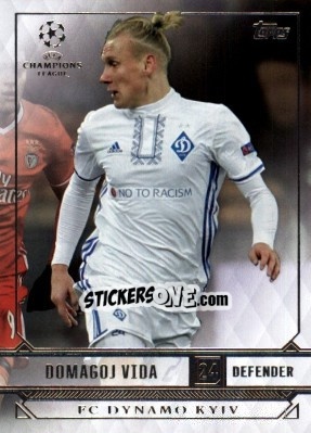 Sticker Domagoj Vida - UEFA Champions League Showcase 2016-2017 n. 77 - Topps