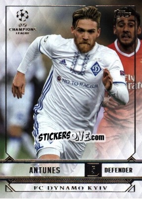 Sticker Antunes - UEFA Champions League Showcase 2016-2017 n. 79 - Topps