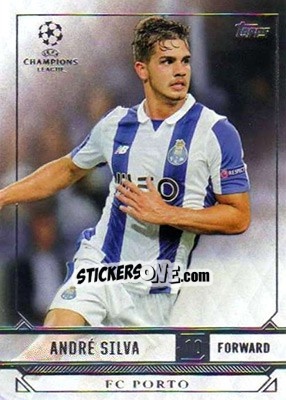 Sticker Andre Silva - UEFA Champions League Showcase 2016-2017 n. 81 - Topps