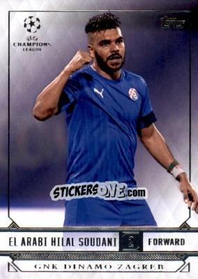 Sticker El Arabi Hilal Soudani - UEFA Champions League Showcase 2016-2017 n. 94 - Topps