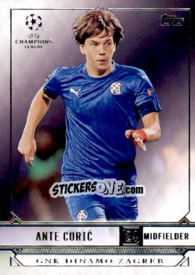 Sticker Ante Coric - UEFA Champions League Showcase 2016-2017 - Topps