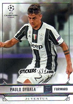 Sticker Paulo Dybala - UEFA Champions League Showcase 2016-2017 n. 101 - Topps