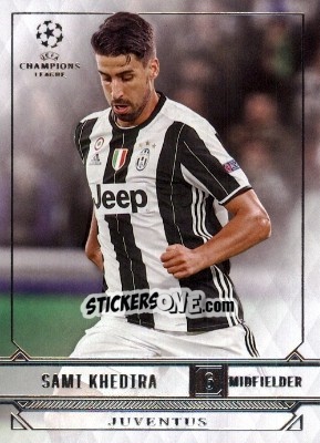 Sticker Sami Khedira - UEFA Champions League Showcase 2016-2017 n. 104 - Topps