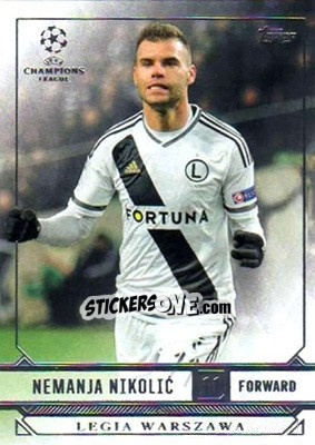 Sticker Nemanja Nikolic - UEFA Champions League Showcase 2016-2017 n. 106 - Topps