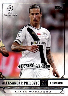 Sticker Aleksandar Prijovic - UEFA Champions League Showcase 2016-2017 n. 108 - Topps