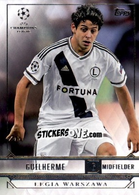Sticker Guilherme - UEFA Champions League Showcase 2016-2017 n. 109 - Topps