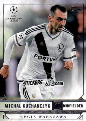 Sticker Michal Kucharczyk - UEFA Champions League Showcase 2016-2017 n. 111 - Topps