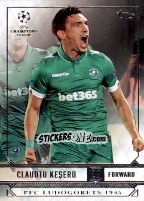 Sticker Claudiu Keseru - UEFA Champions League Showcase 2016-2017 n. 119 - Topps