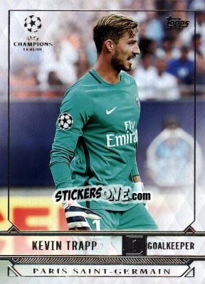 Sticker Kevin Trapp - UEFA Champions League Showcase 2016-2017 - Topps