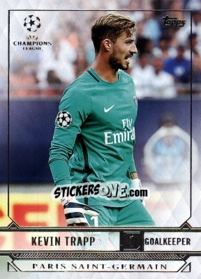 Sticker Kevin Trapp - UEFA Champions League Showcase 2016-2017 n. 141 - Topps