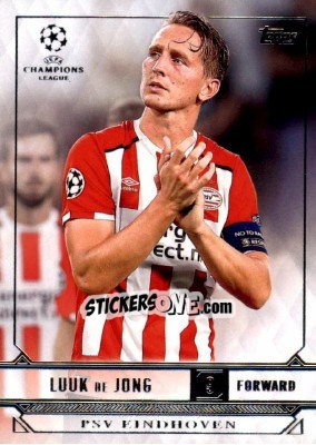 Sticker Luuk de Jong - UEFA Champions League Showcase 2016-2017 n. 151 - Topps