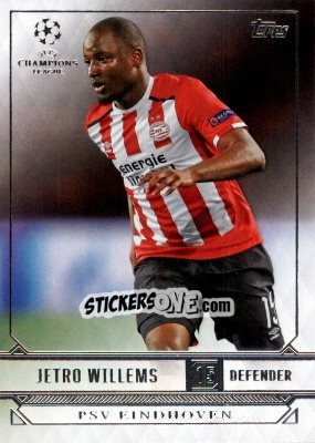 Sticker Jetro Willems - UEFA Champions League Showcase 2016-2017 - Topps