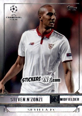 Sticker Steven N'Zonzi - UEFA Champions League Showcase 2016-2017 - Topps