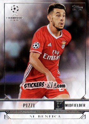 Sticker Pizzi - UEFA Champions League Showcase 2016-2017 n. 172 - Topps