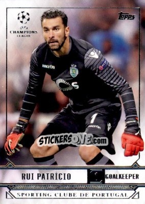 Sticker Rui Patricio - UEFA Champions League Showcase 2016-2017 n. 176 - Topps