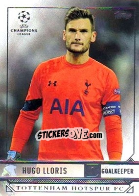 Cromo Hugo Lloris - UEFA Champions League Showcase 2016-2017 - Topps