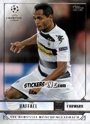 Sticker Raffael - UEFA Champions League Showcase 2016-2017 n. 195 - Topps
