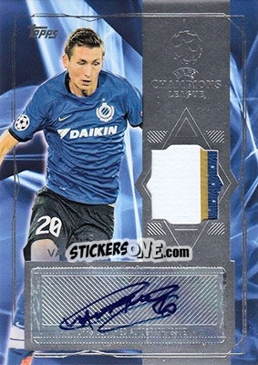 Sticker Hans Vanaken - UEFA Champions League Showcase 2016-2017 n. AM-HV - Topps