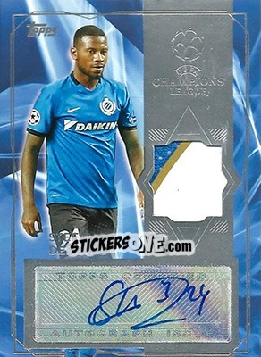 Sticker Stefano Denswil - UEFA Champions League Showcase 2016-2017 n. AM-SD - Topps