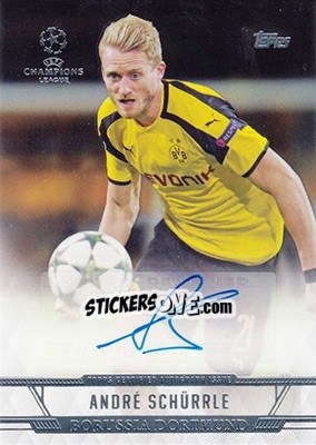 Sticker Andre Schurrle - UEFA Champions League Showcase 2016-2017 n. CLA-AS - Topps