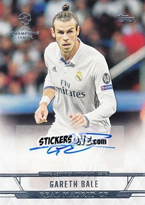 Sticker Gareth Bale - UEFA Champions League Showcase 2016-2017 - Topps