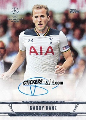 Sticker Harry Kane - UEFA Champions League Showcase 2016-2017 n. CLA-HK - Topps