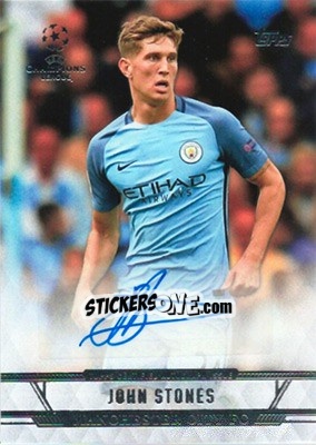Sticker John Stones - UEFA Champions League Showcase 2016-2017 n. CLA-JS - Topps