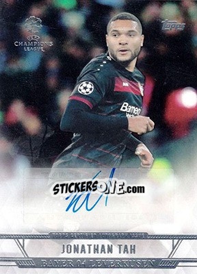 Sticker Jonathan Tah - UEFA Champions League Showcase 2016-2017 - Topps