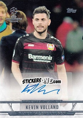 Sticker Kevin Volland - UEFA Champions League Showcase 2016-2017 n. CLA-KV - Topps