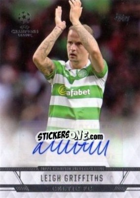 Sticker Leigh Griffiths - UEFA Champions League Showcase 2016-2017 n. CLA-LG - Topps