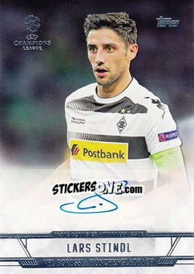 Sticker Lars Stindl - UEFA Champions League Showcase 2016-2017 - Topps