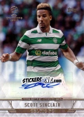 Cromo Scott Sinclair - UEFA Champions League Showcase 2016-2017 - Topps