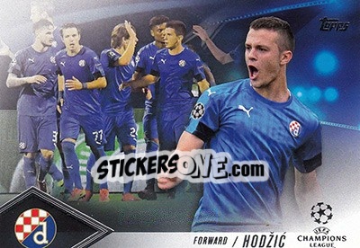 Sticker Armin Hodzic - UEFA Champions League Showcase 2016-2017 n. CP-AH - Topps