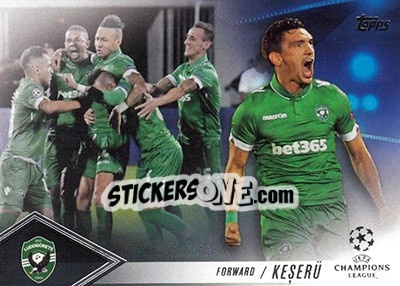 Cromo Claudio Keseru - UEFA Champions League Showcase 2016-2017 - Topps