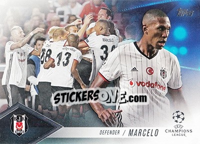 Sticker Marcelo - UEFA Champions League Showcase 2016-2017 - Topps