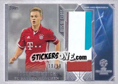 Sticker Joshua Kimmich - UEFA Champions League Showcase 2016-2017 n. KC-JK - Topps