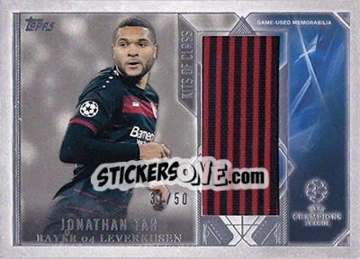 Figurina Jonathan Tah - UEFA Champions League Showcase 2016-2017 - Topps