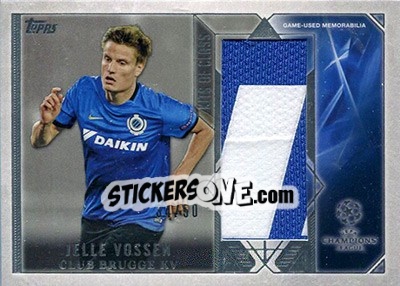 Sticker Jelle Vossen - UEFA Champions League Showcase 2016-2017 - Topps